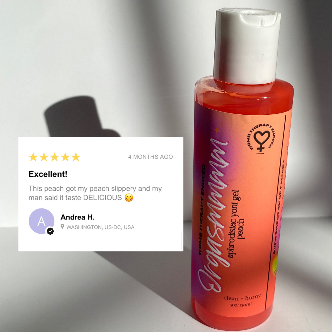 Peach Yoni Gel Wash