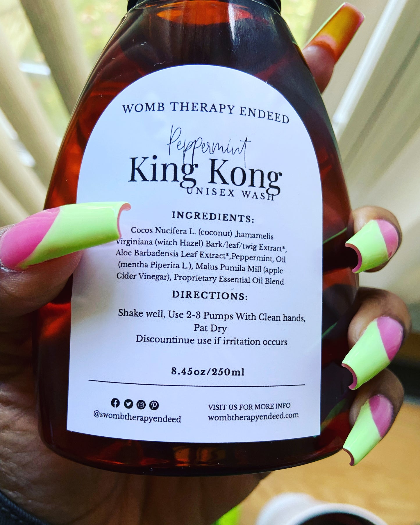 🦍 King Kong Unisex Intimate Wash
