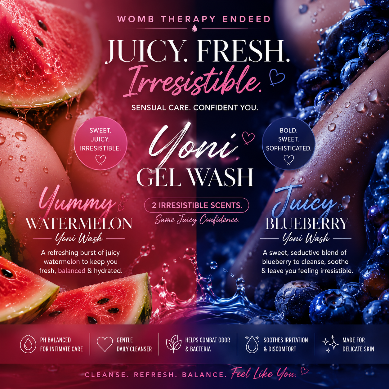 🫐🍉 SlurpMee Yoni Gel Wash 🍉🫐