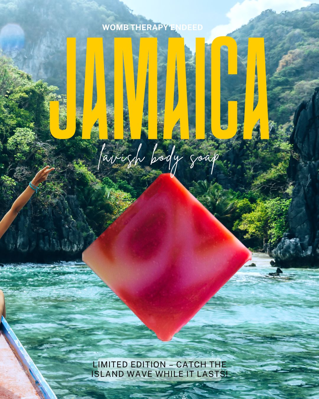 🇯🇲 JAMAICA Bar Body Soap 🌞🍍