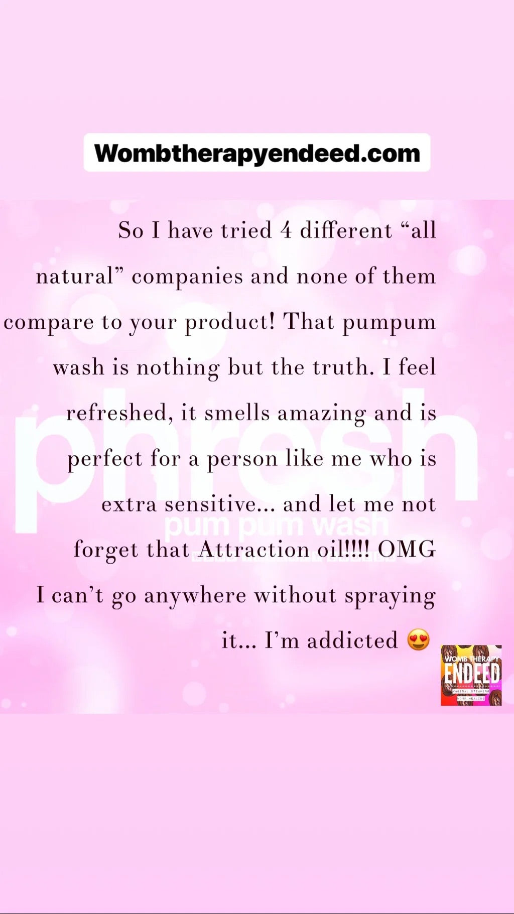 🌸 Pum Pum Pum Wash